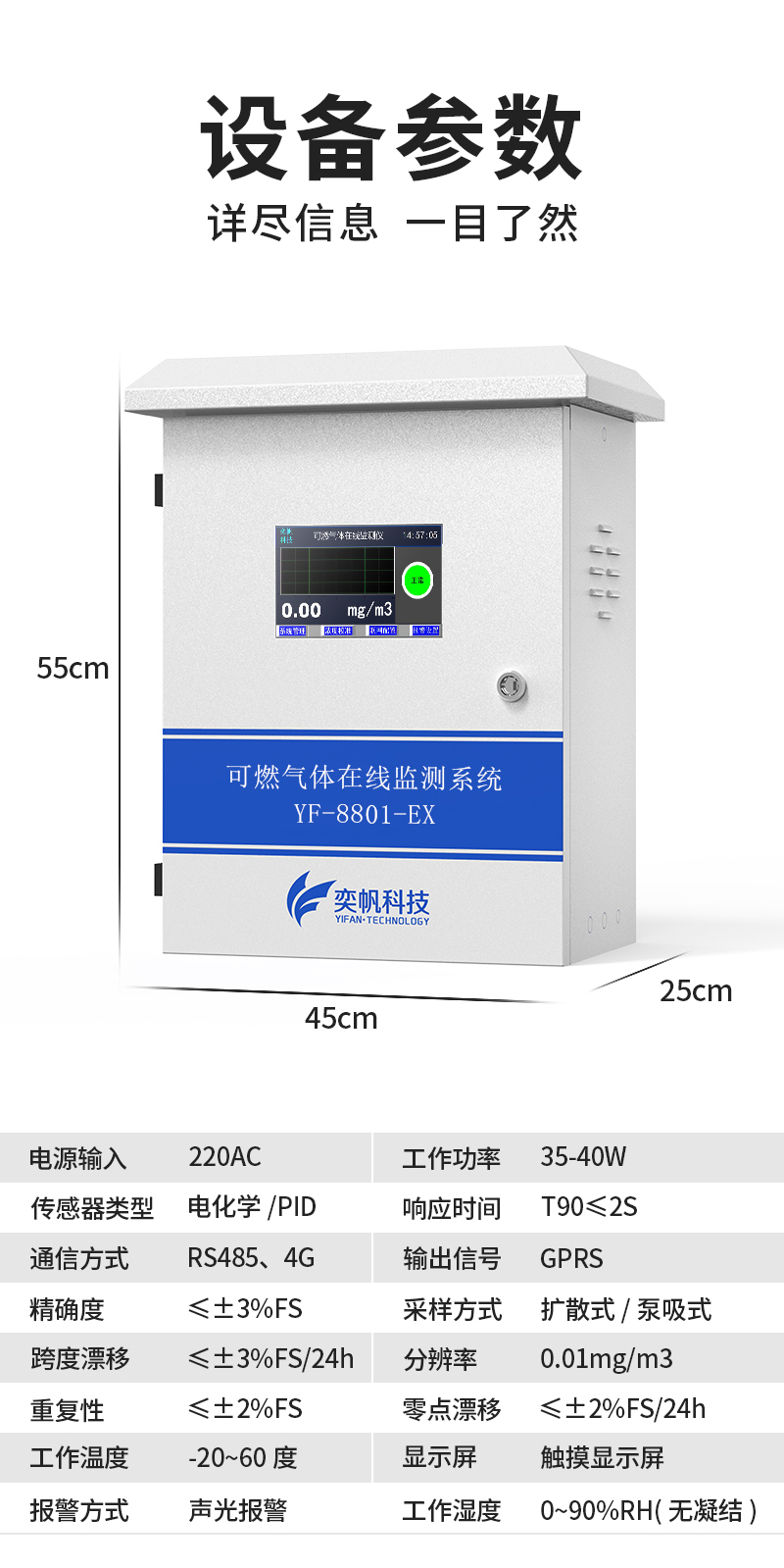 可燃氣體探測器